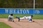 Baseball vs Babson  Wheaton College Baseball vs Babson College. - Photo By: KEITH NORDSTROM : Wheaton, baseball